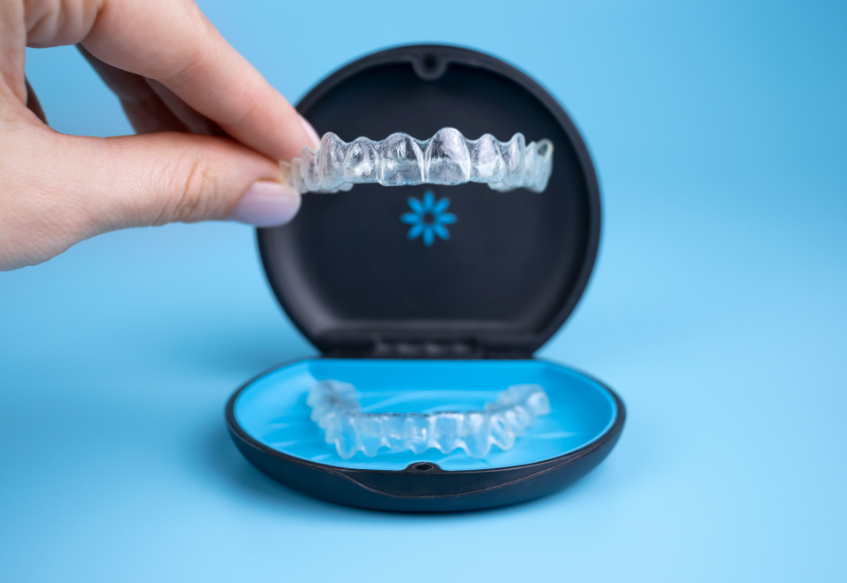 Invisalign in tray